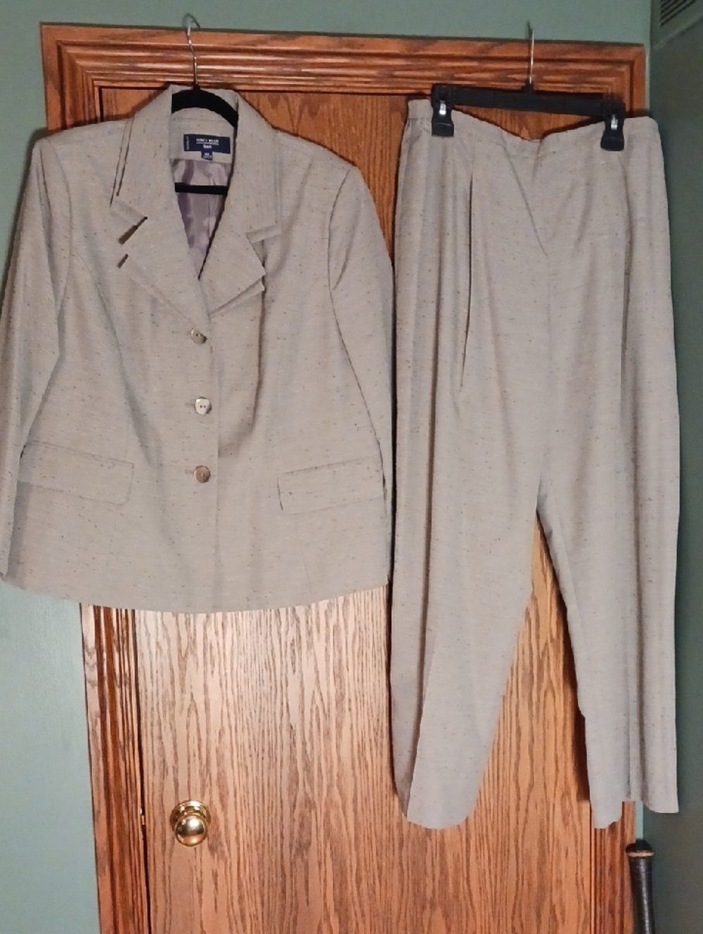 NWT Women's Jones Wear Two Piece Lined Pant Suit
